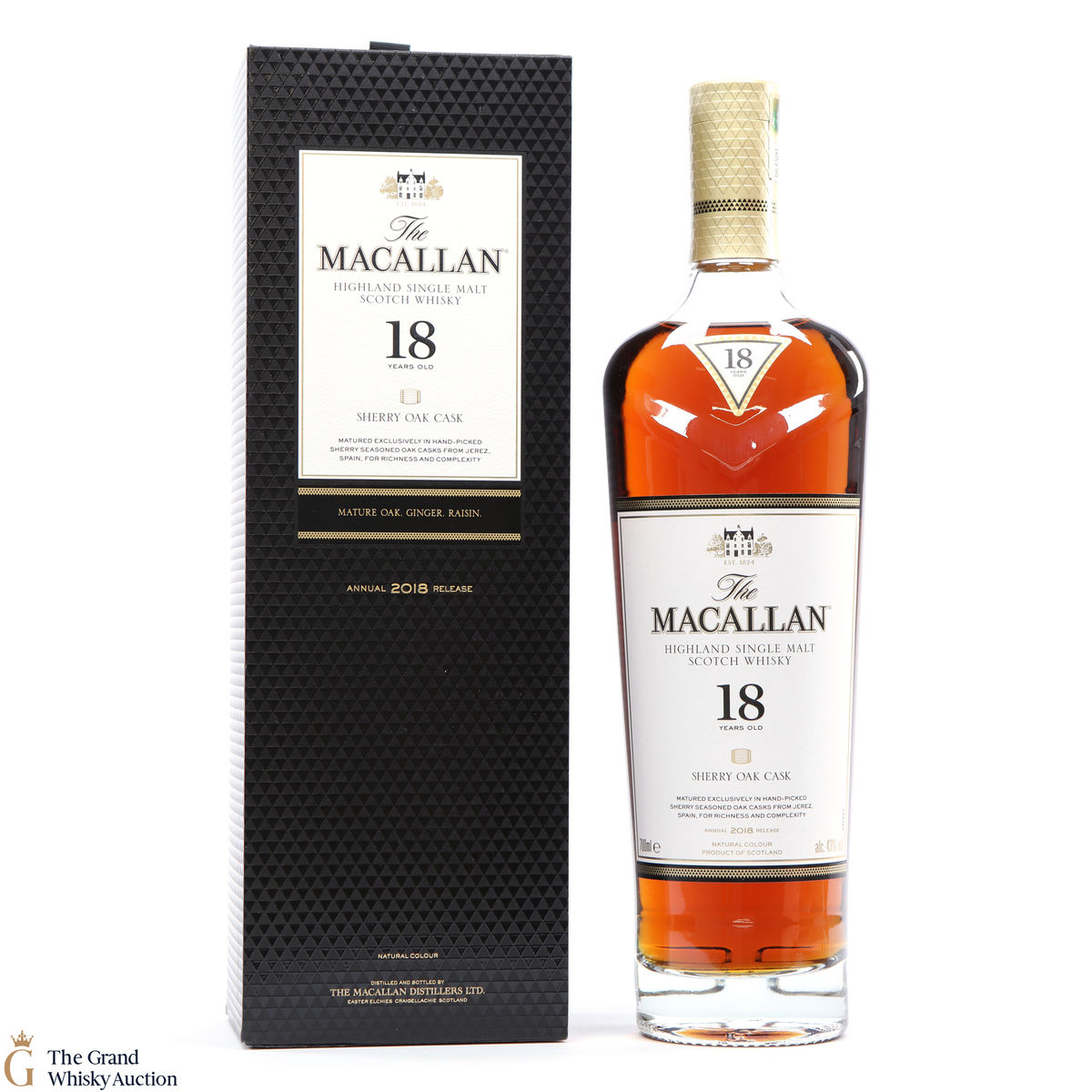 Macallan - 18 Year Old Sherry Oak (2018)