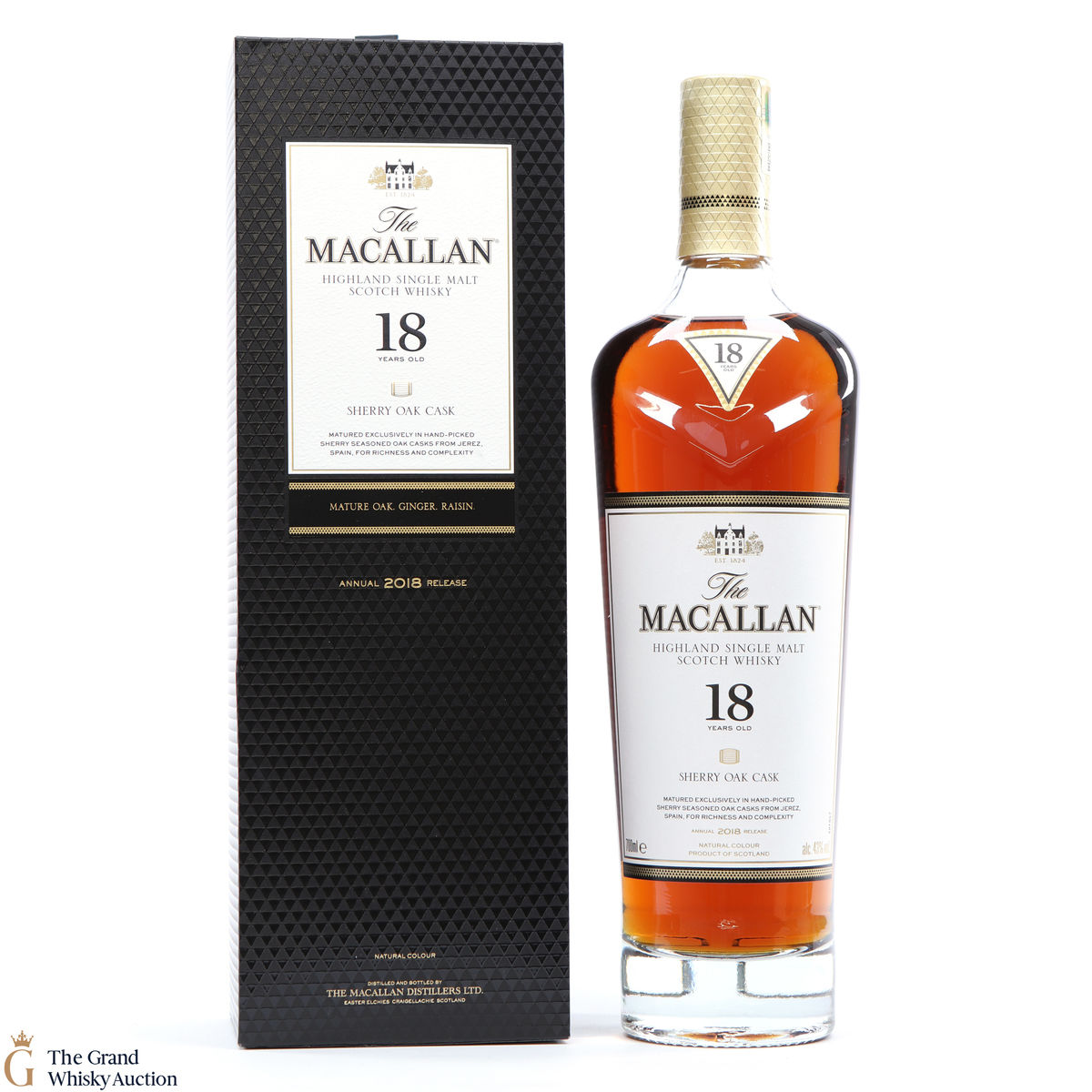 Macallan - 18 Year Old Sherry Oak (2018)