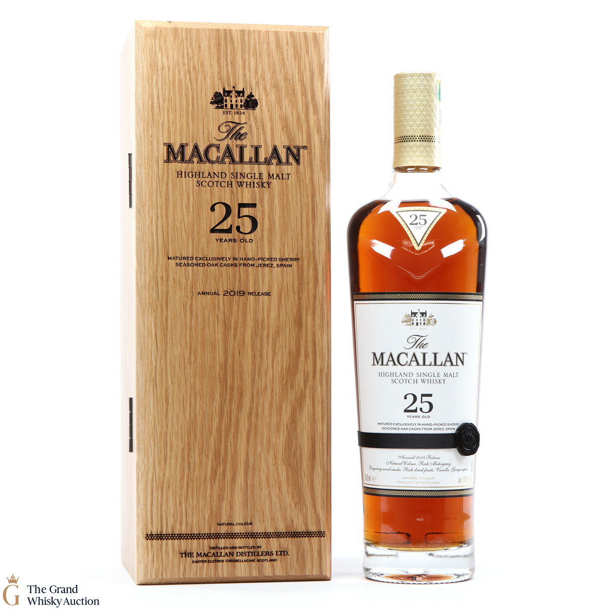 Macallan - 25 Year Old - Sherry Oak - 2019