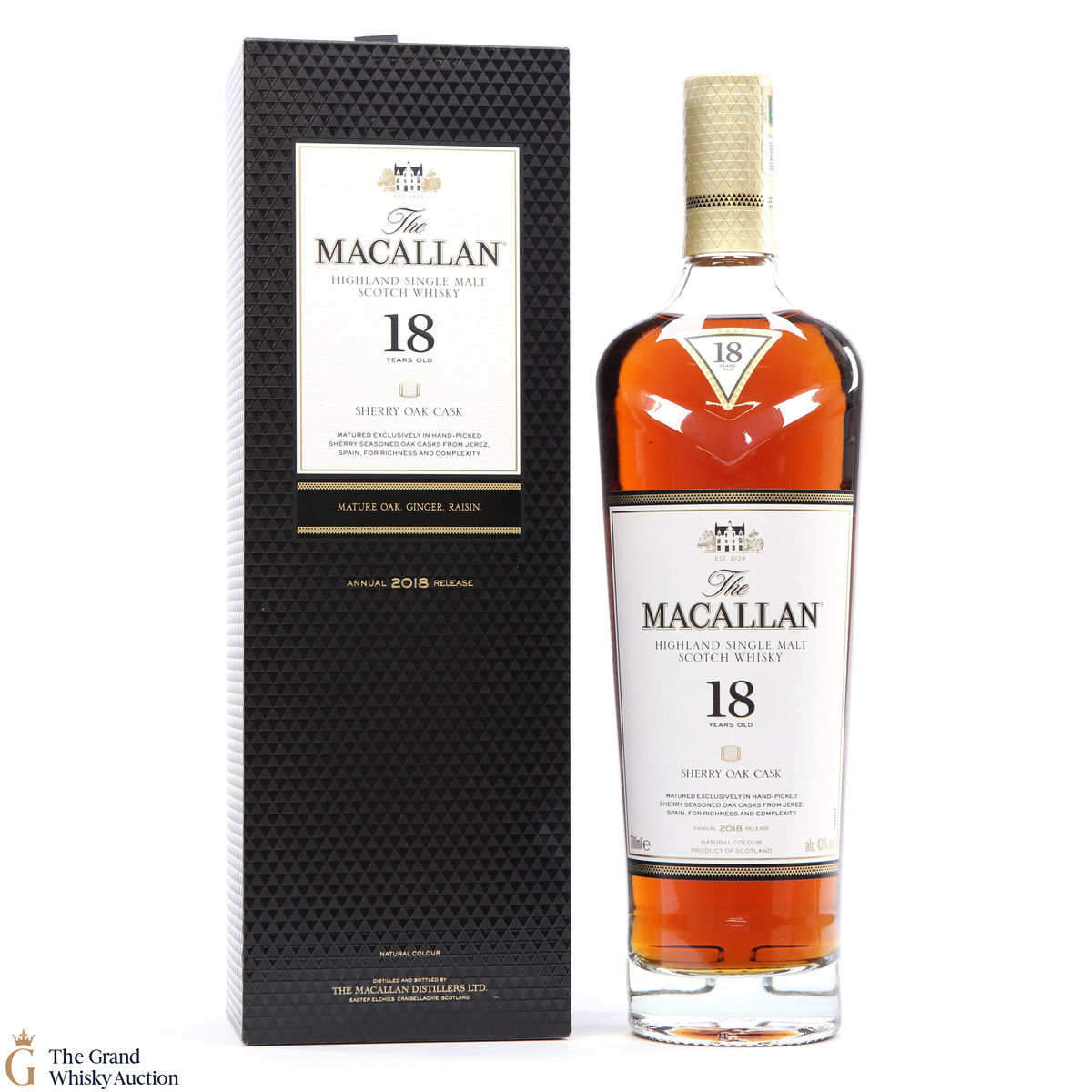 Macallan - 18 Year Old Sherry Oak (2018)