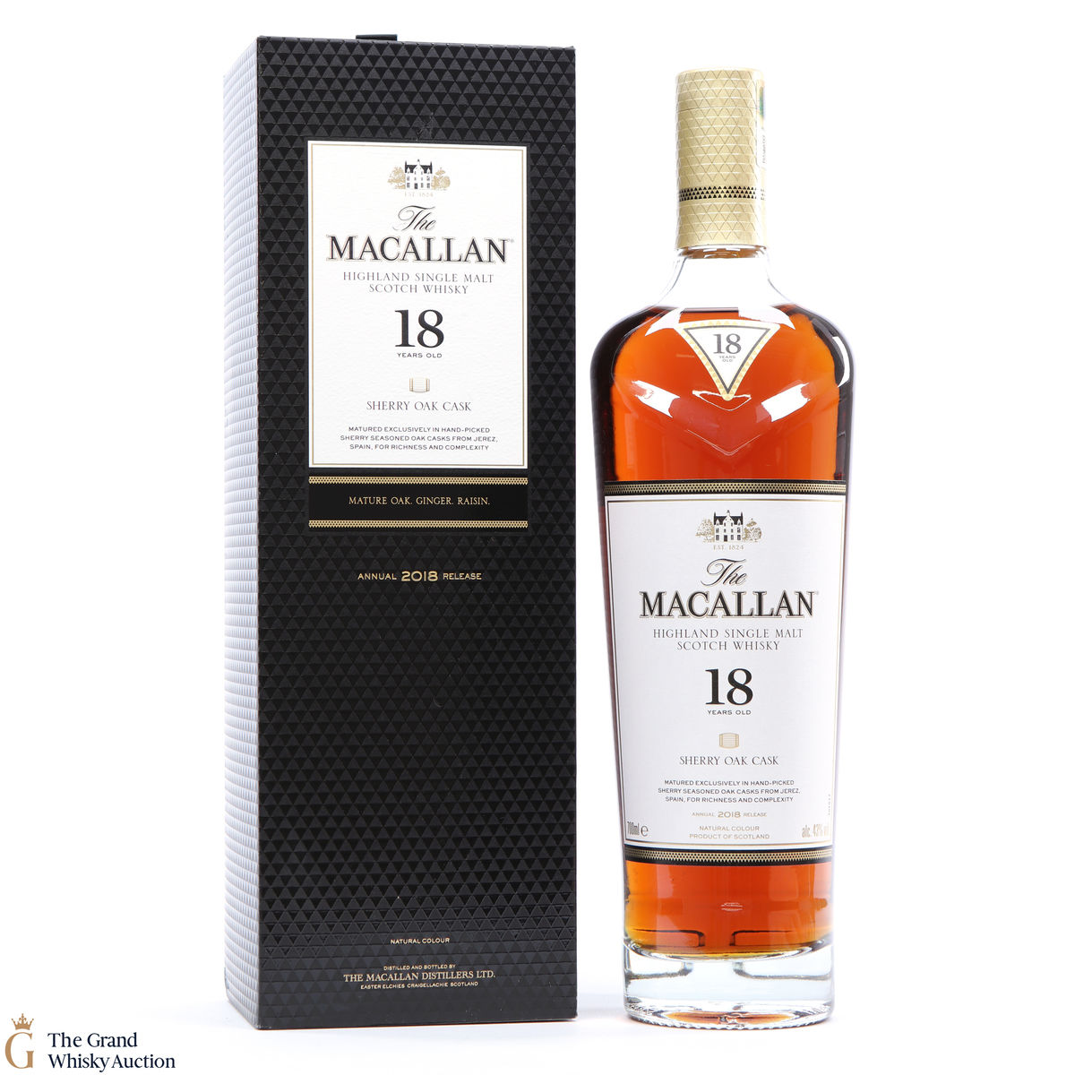 Macallan - 18 Year Old Sherry Oak (2018)