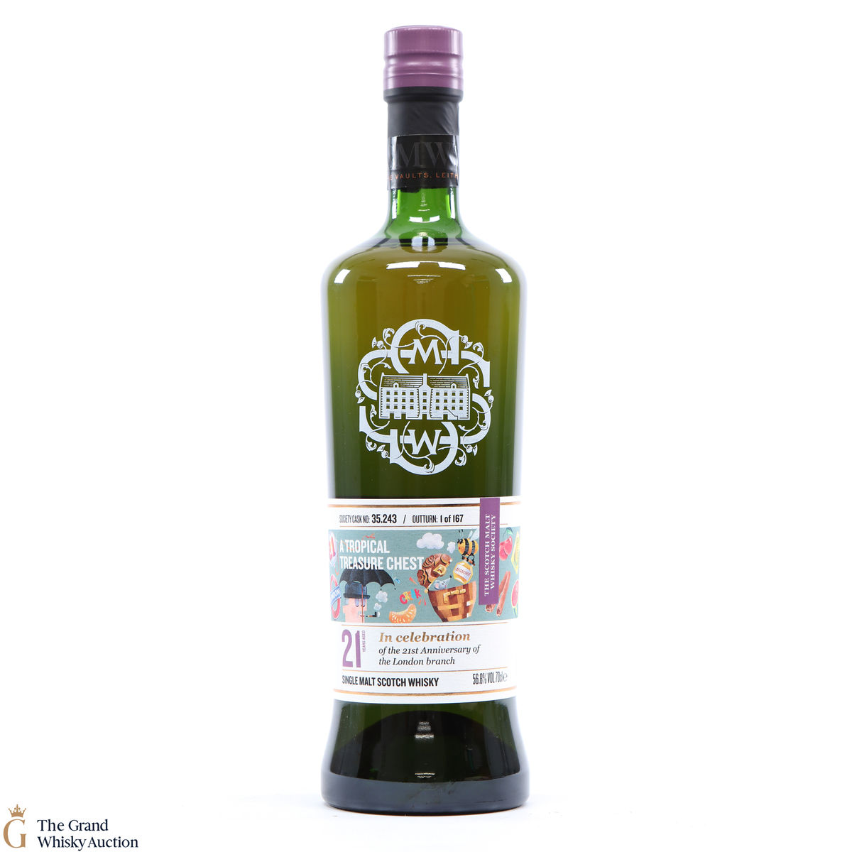 Glen Moray - 21 Year Old SMWS 35.243 - 21st Anniversary London Branch