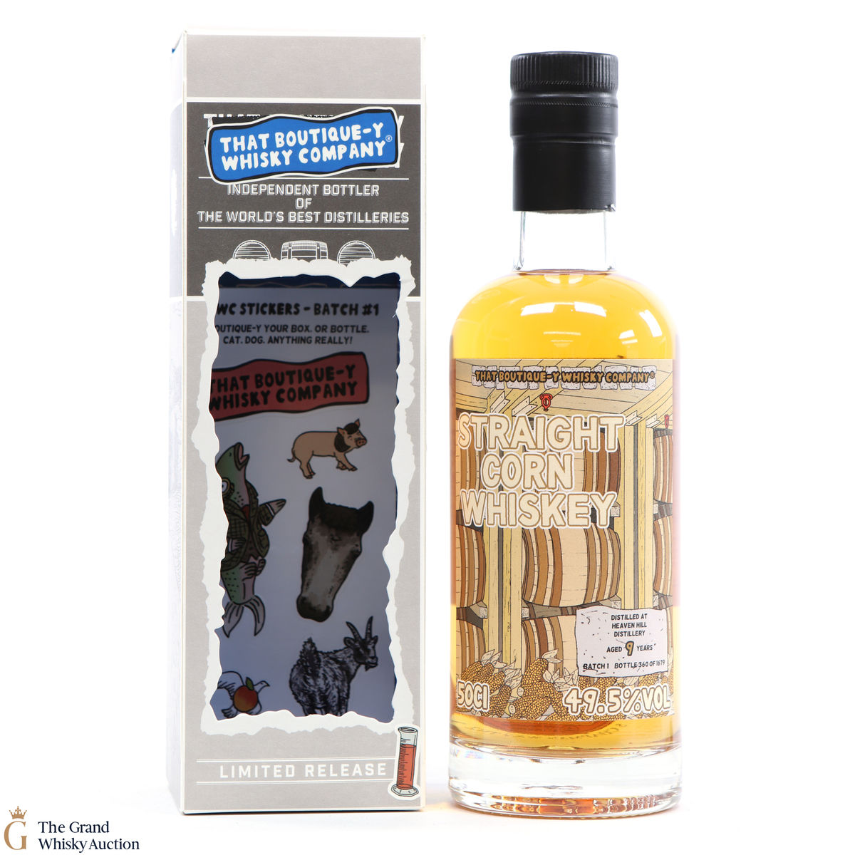 Heaven Hill  - 9 Year Old - Batch 1- That Boutique-y Whisky Company
