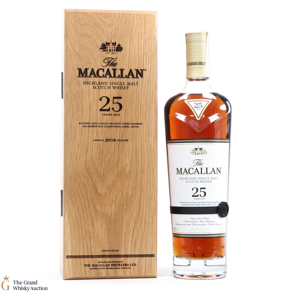 Macallan - 25 Year Old - Sherry Oak - 2018