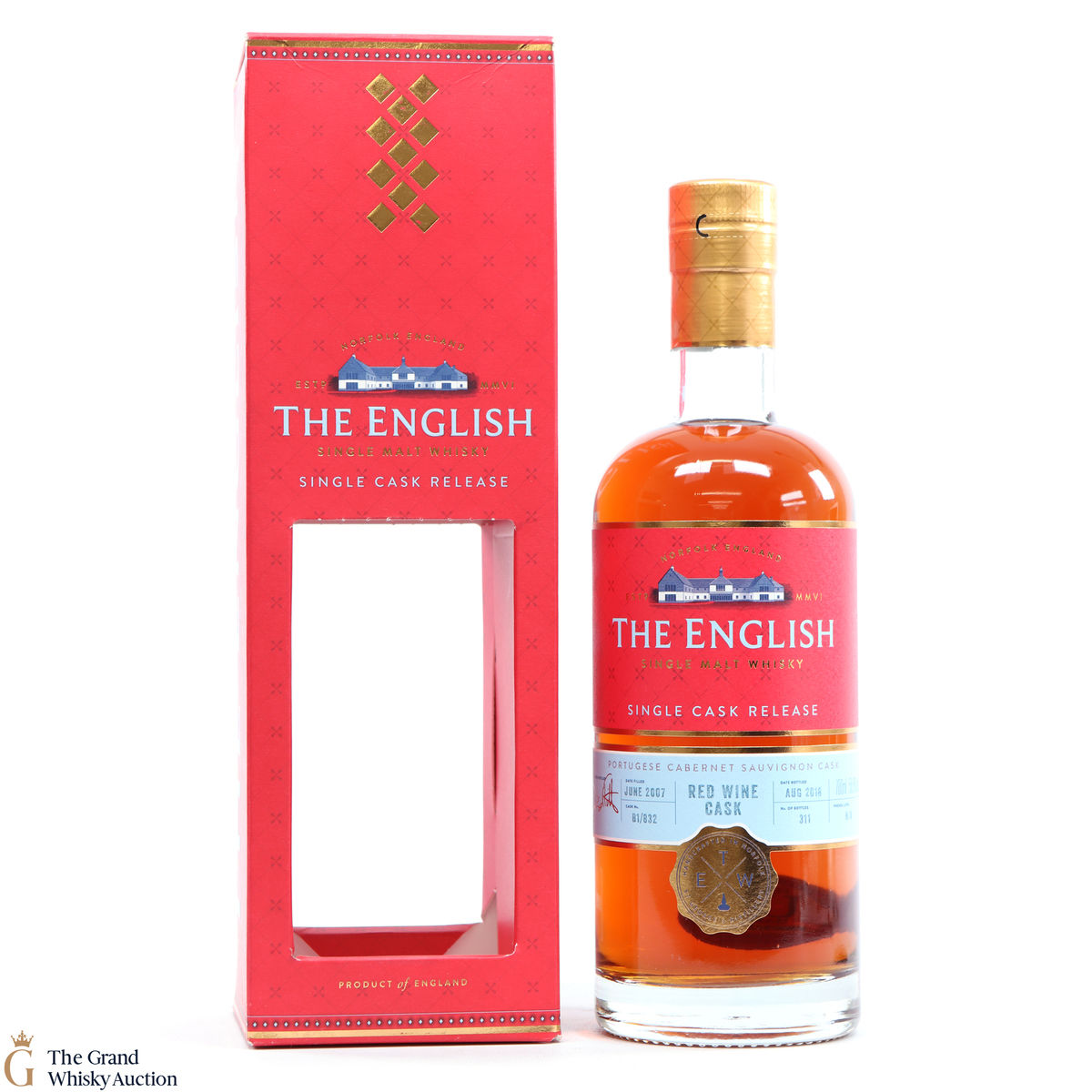 The English - 11 Year Old - Single Cask - Red Wine Cask