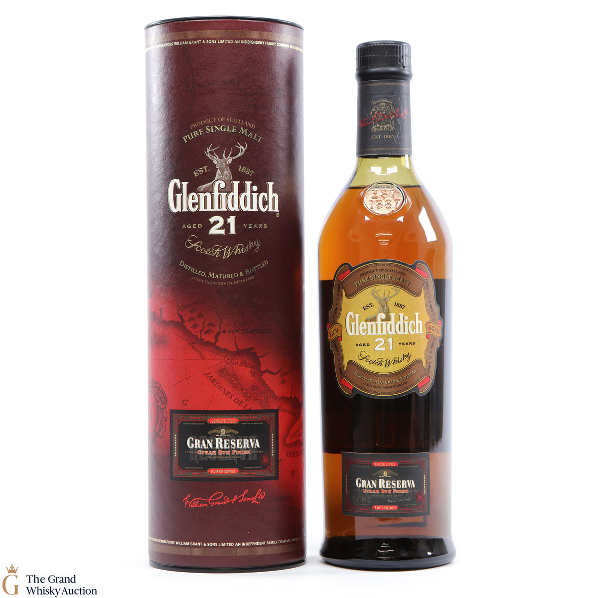 Glenfiddich - 21 Year Old - Gran Reserva Cuban Rum Cask