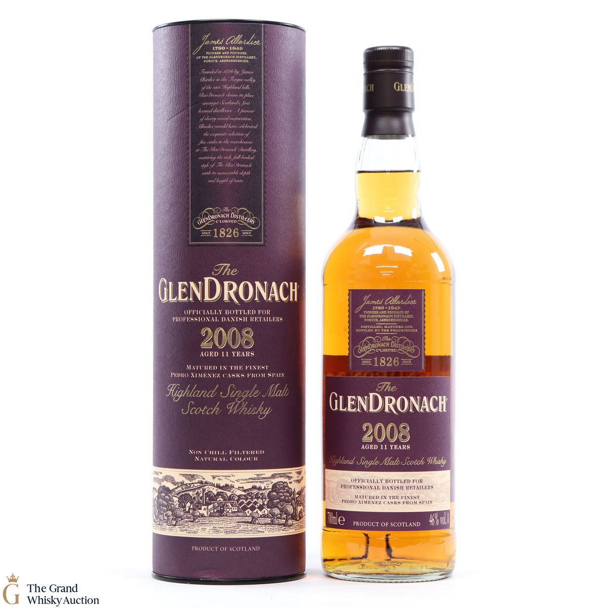 GlenDronach - 11 Year Old - 2008 Professional Danish Retailers