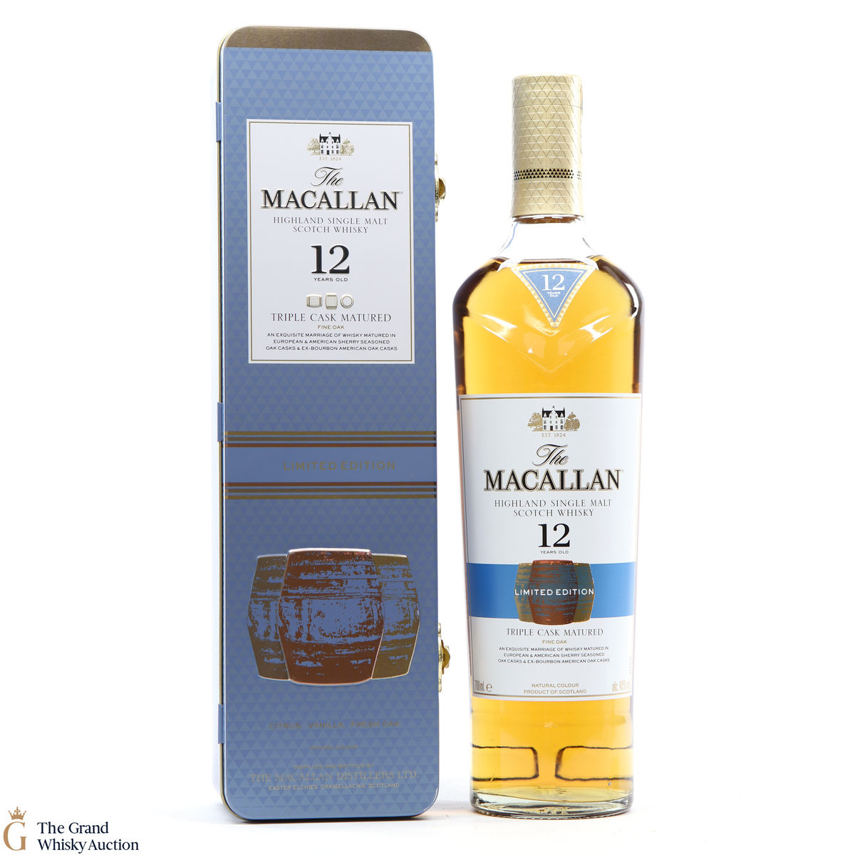 Macallan - 12 Year Old - Triple Cask Limited Edition Tin