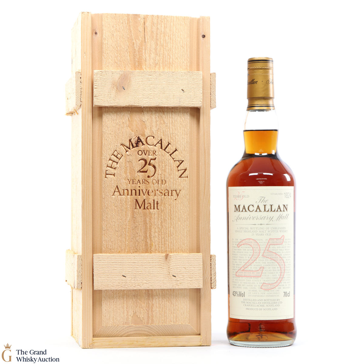 Macallan - 25 Year Old - Anniversary Malt