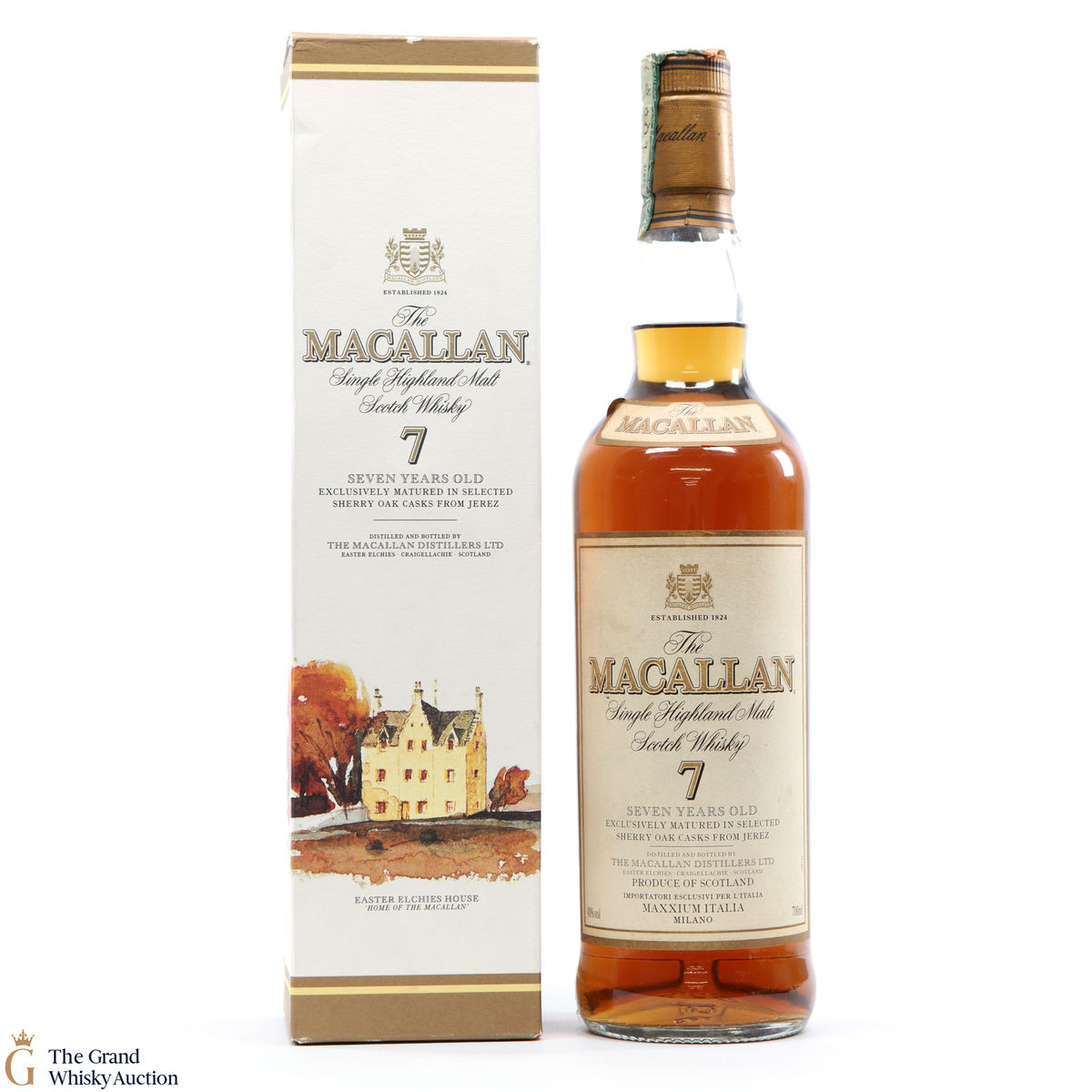 Macallan - 7 Year Old Maxxium Italia Import