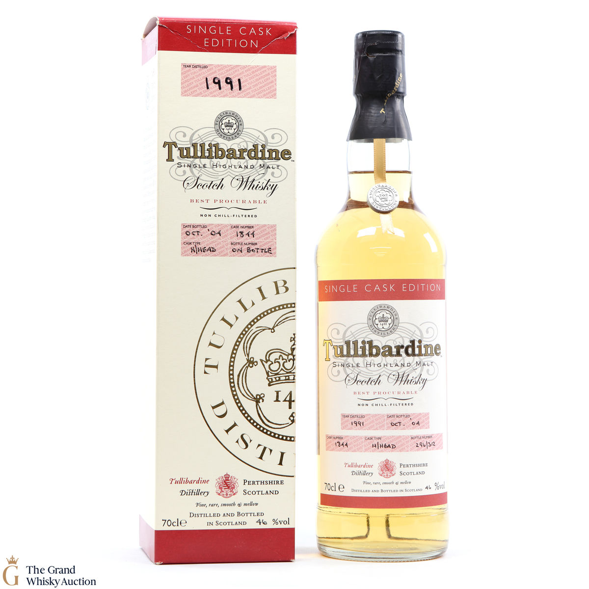 Tullibardine - Single Cask #1844 1991