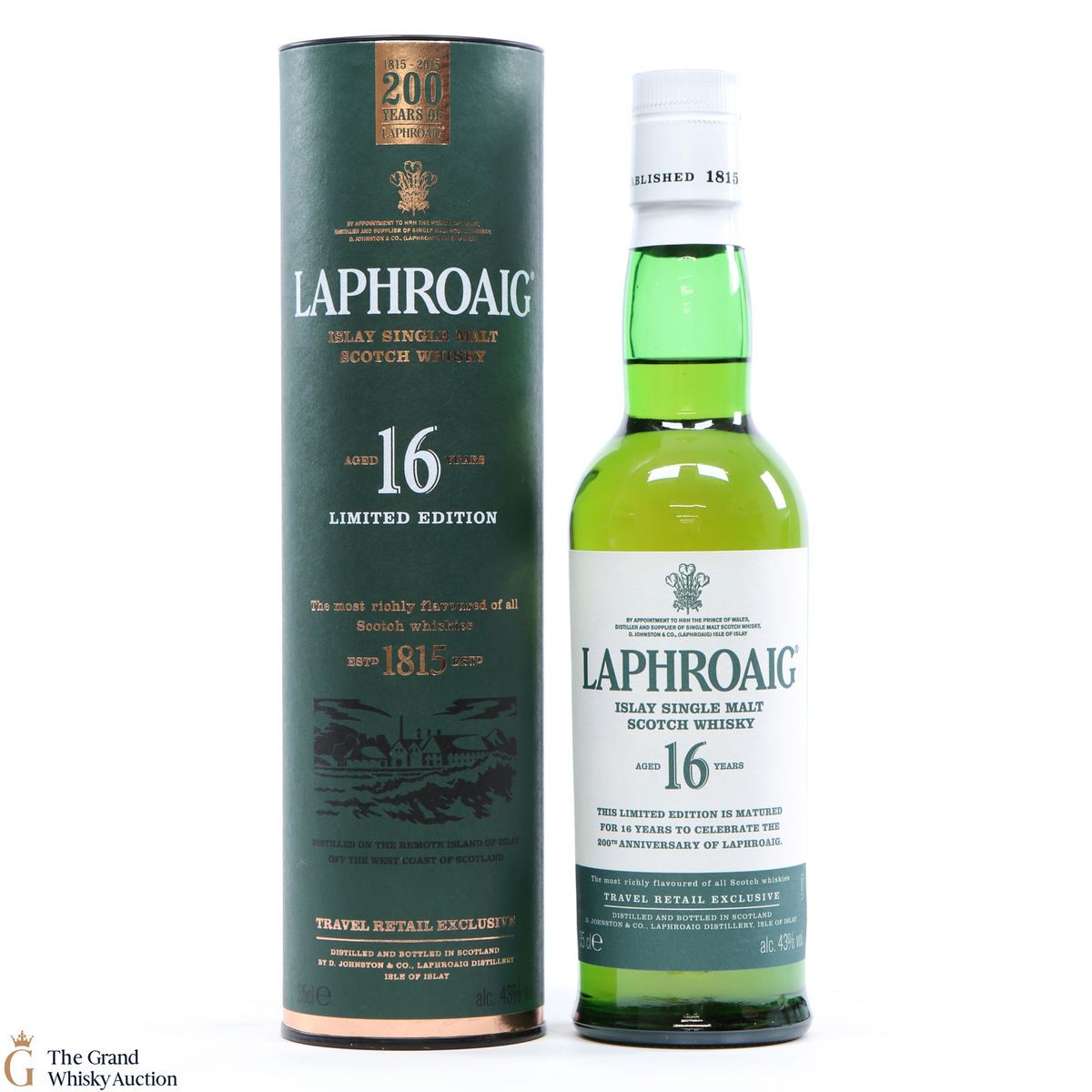 Laphroaig - 16 Year Old - 200th Anniversary (35cl)
