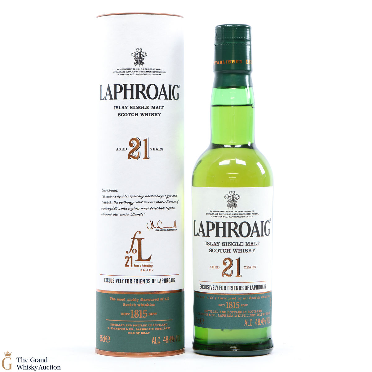 Laphroaig - 21 Year Old - Friends of Laphroaig (35cl)