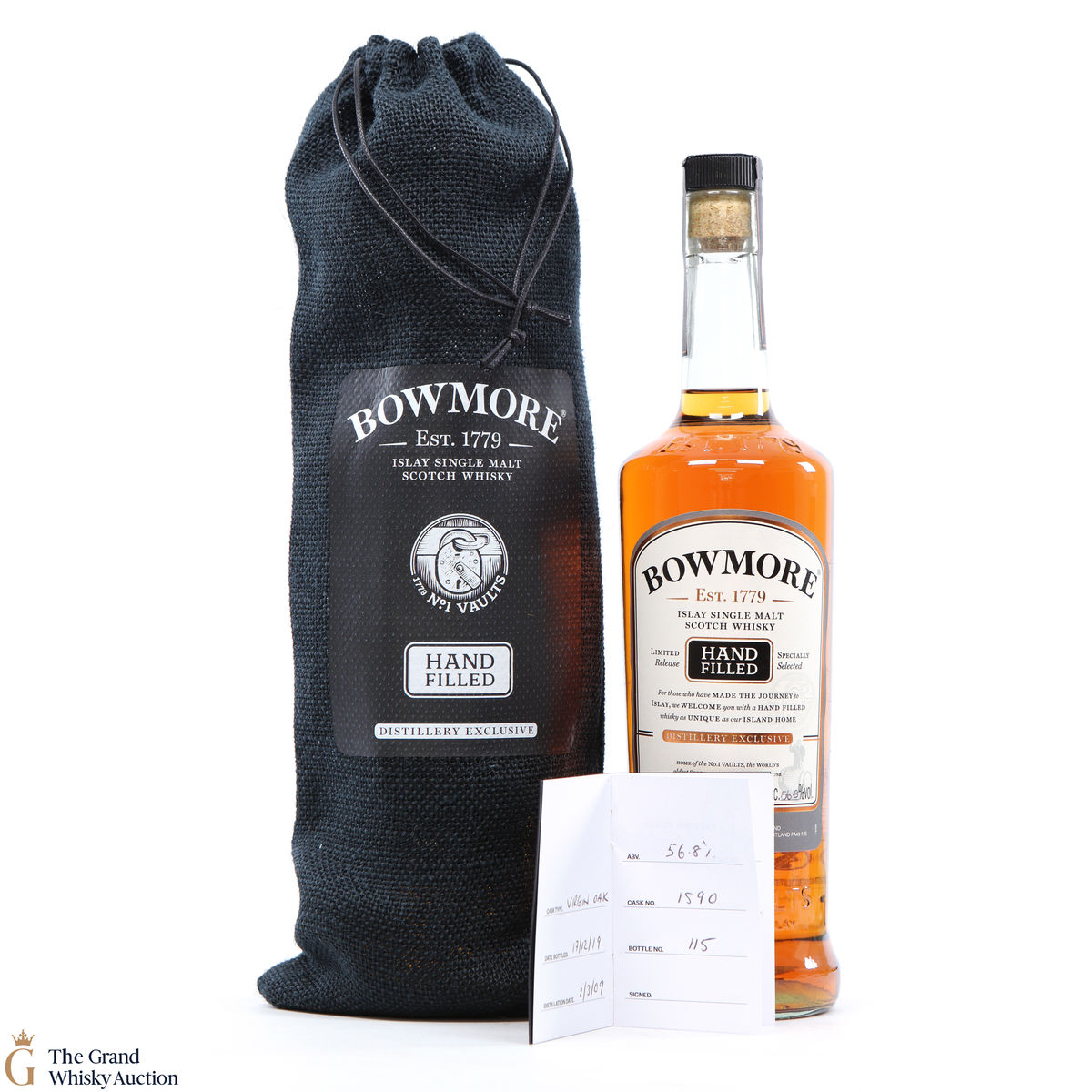 Bowmore - 10 Year Old - 2019 Hand Fill - Virgin Oak #1590