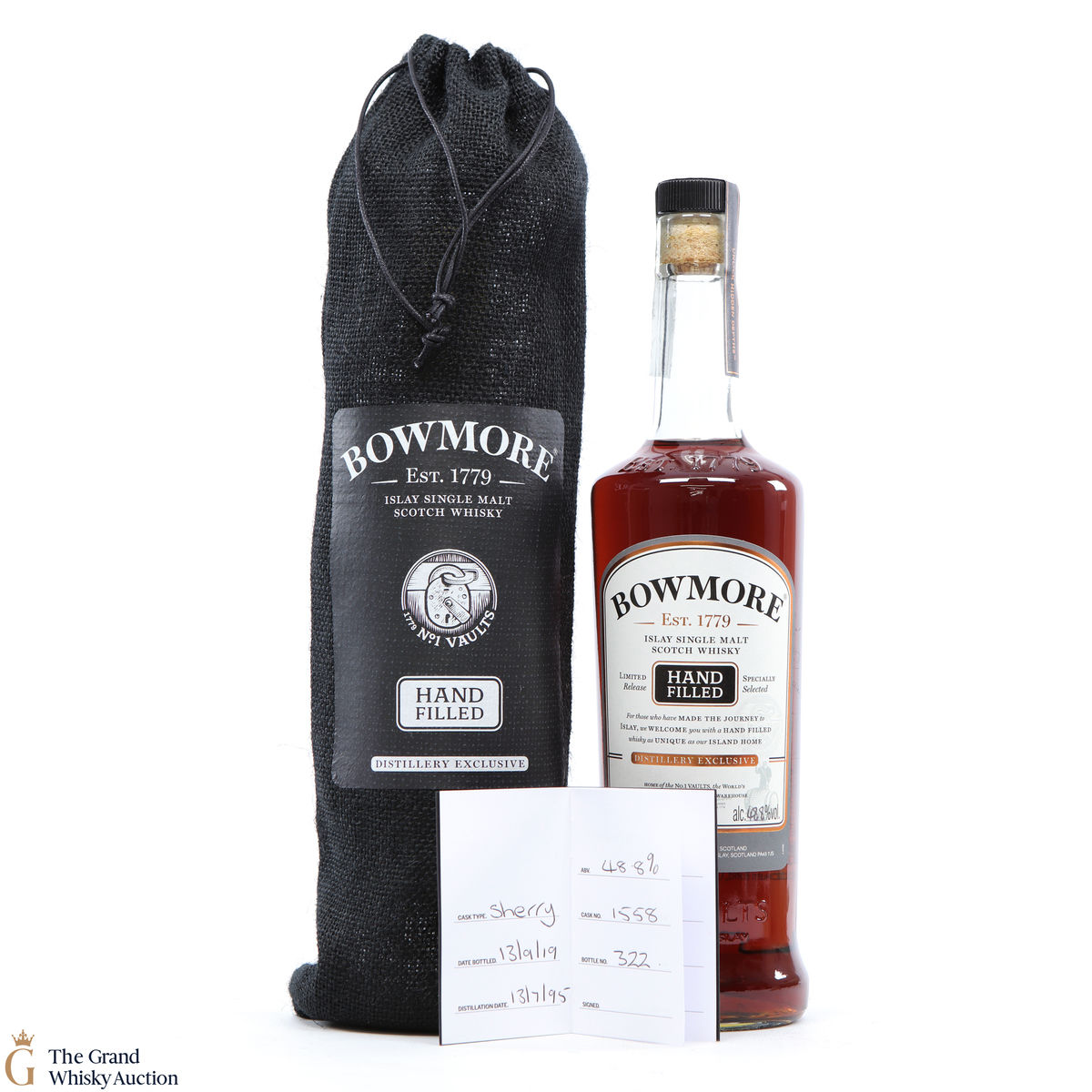 Bowmore - 24 Year Old 1995 - 2019 Hand Fill - Sherry Cask #1558