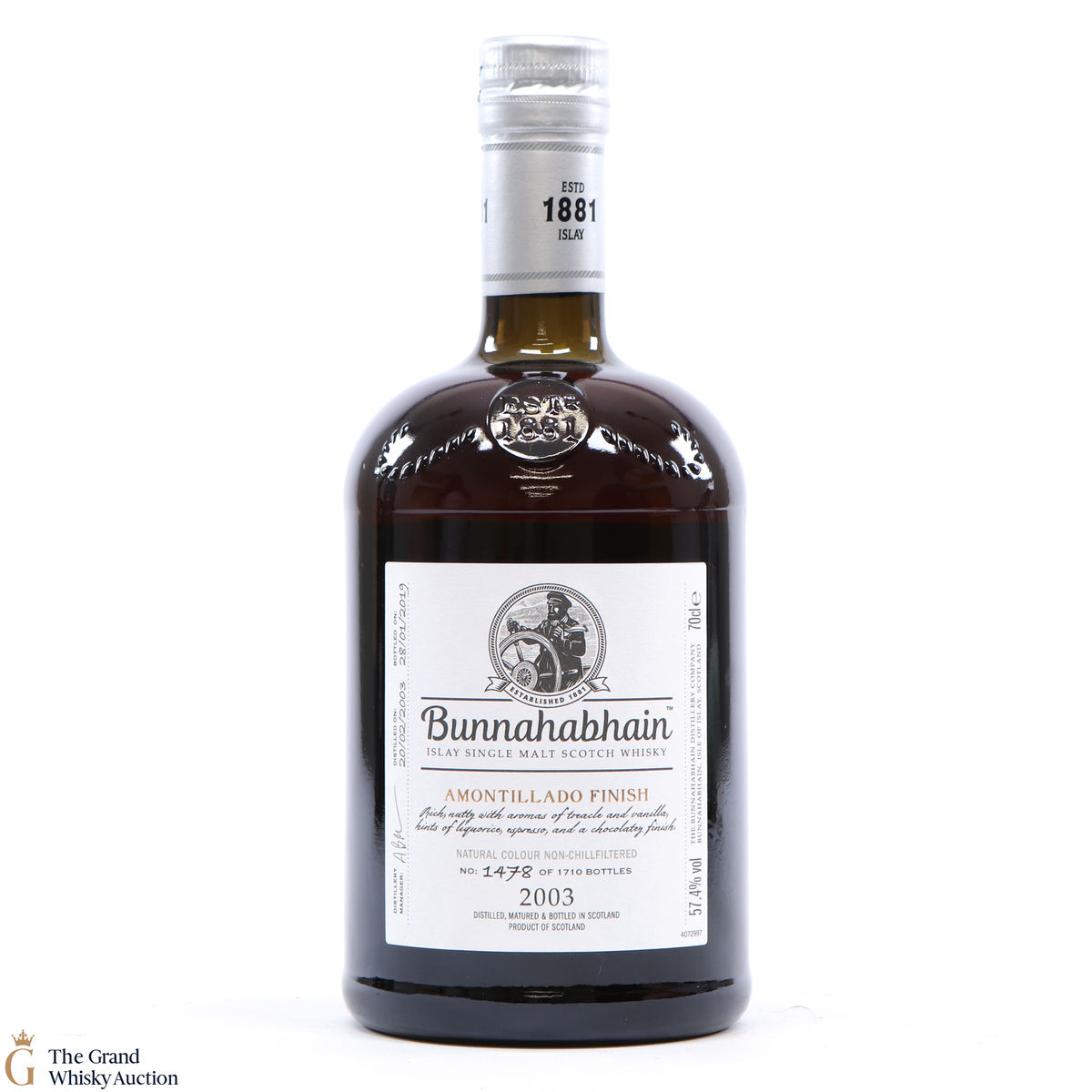 Bunnahabhain - 2003 - Amontillado Cask Finish