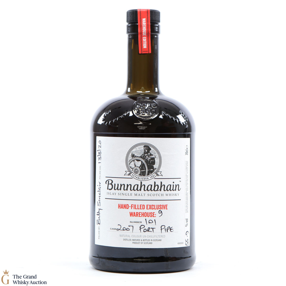 Bunnahabhain - 2007 Port Pipe Hand Fill 2020