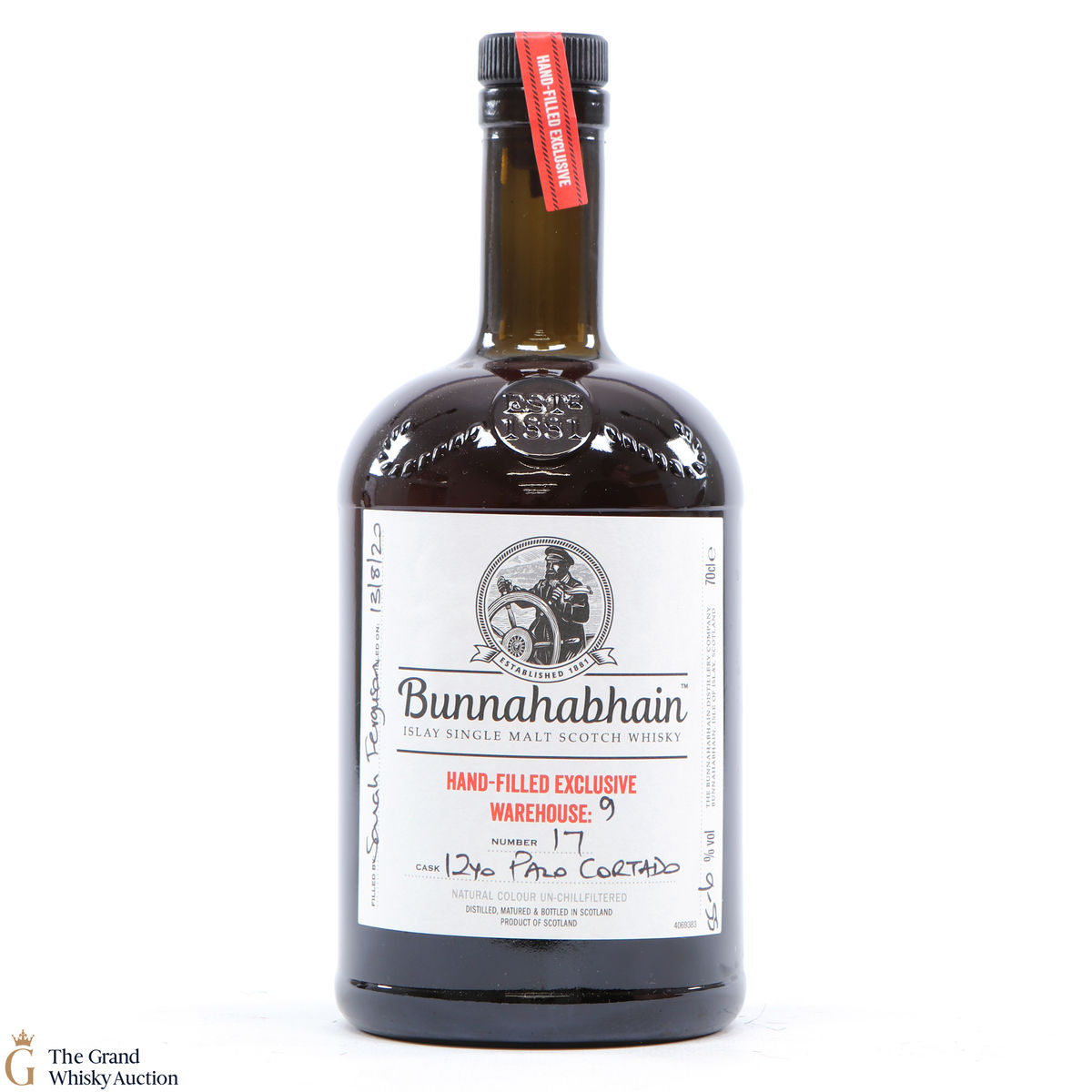 Bunnahabhain - 12 Year Old - Palo Cortado - Handfill 2020