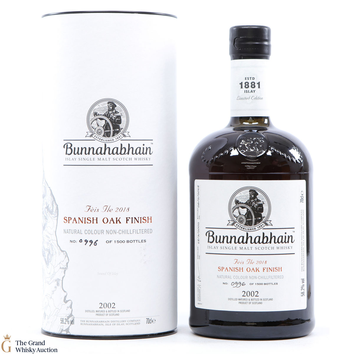 Bunnahabhain - 2002 Spanish Oak Finish - Fèis Ìle 2018