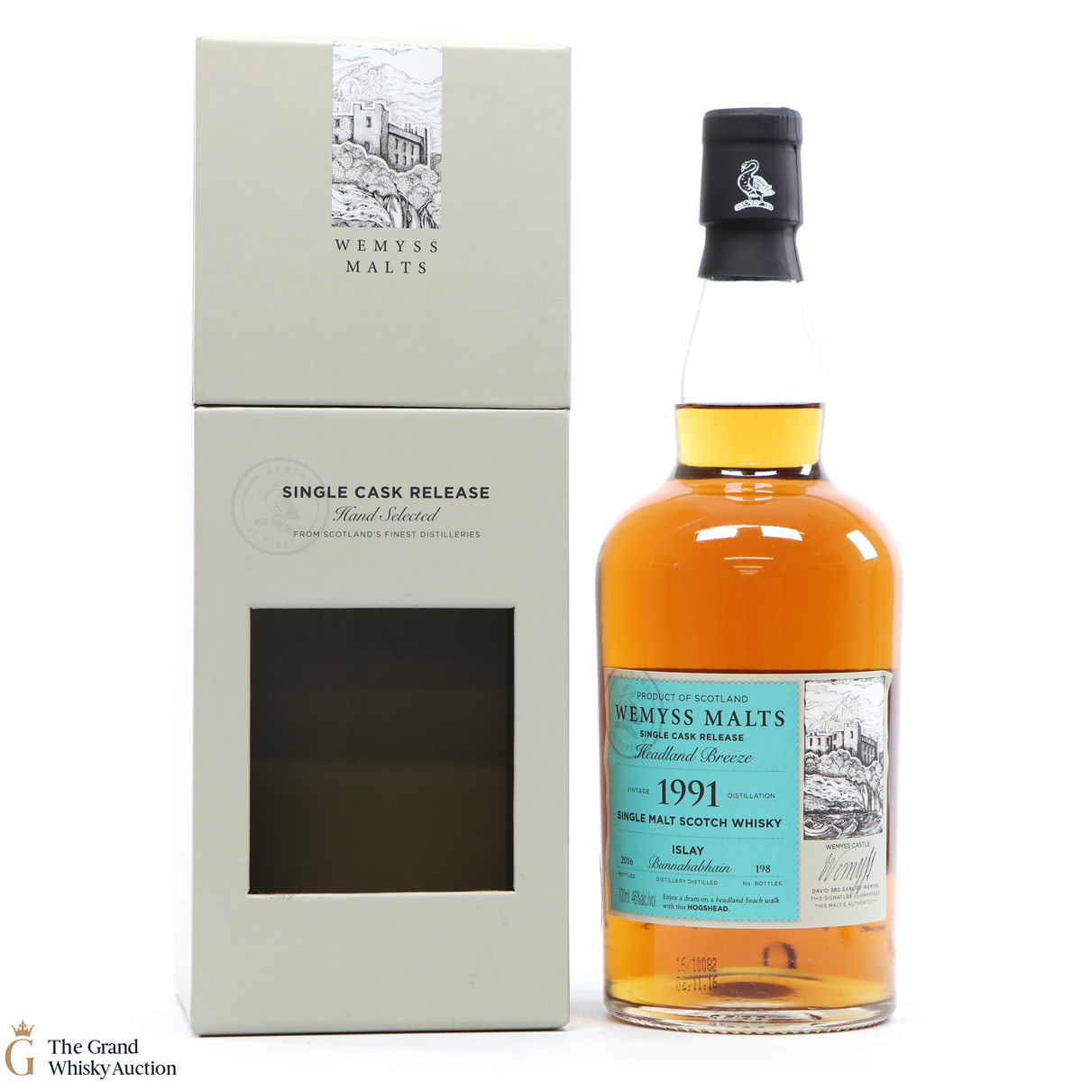 Bunnahabhain - 1991 Wemyss Malts - Headland Breeze