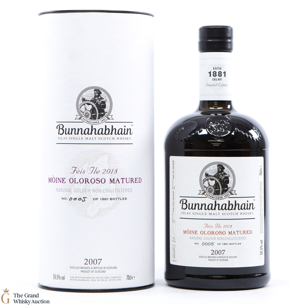 Bunnahabhain - 2007 Moine Oloroso - Fèis Ìle 2018