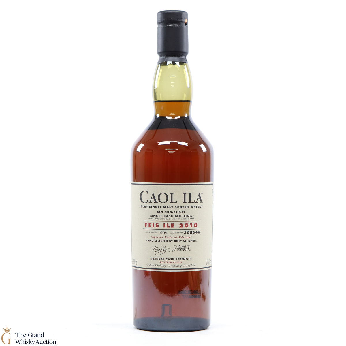 Caol Ila - 1999 Single Cask - Feis Ile 2010 (BOTTLE 1)