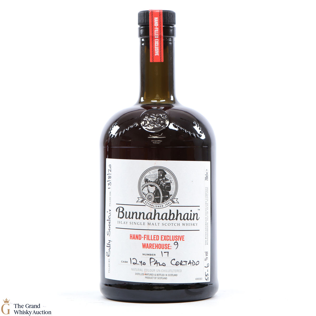 Bunnahabhain - 12 Year Old - Palo Cortado - Handfill 2020