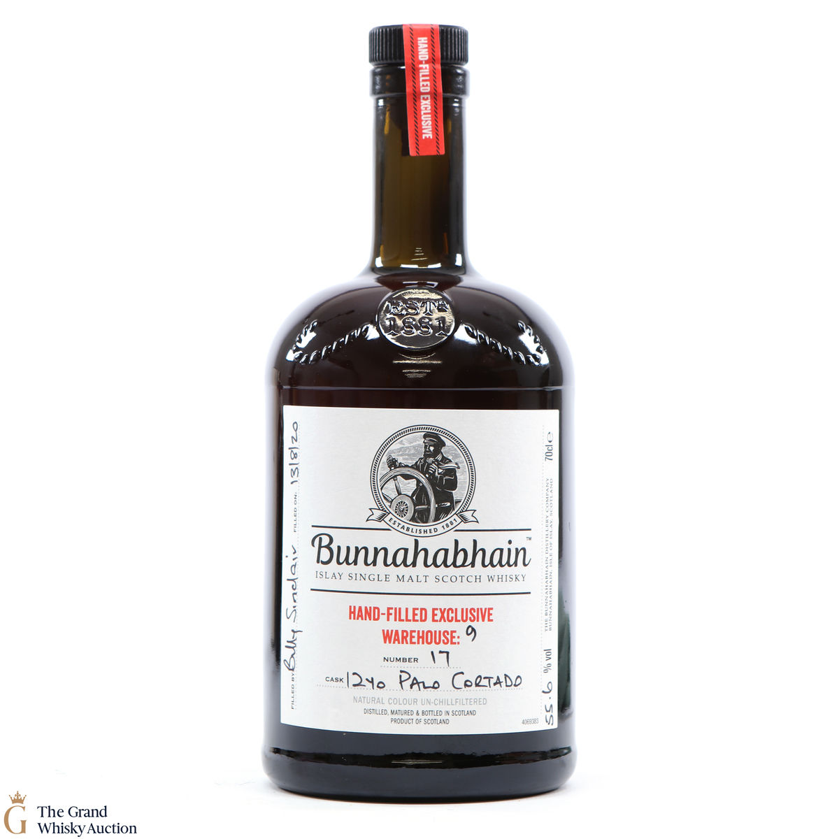 Bunnahabhain - 12 Year Old - Palo Cortado - Handfill 2020