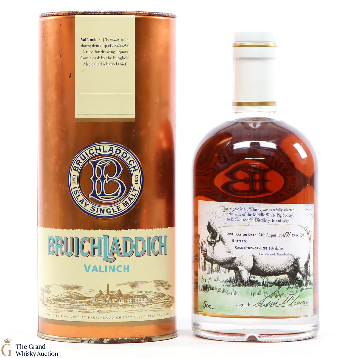 Bruichladdich - 1988 Valinch - Continuation of the Celebration "Babe"