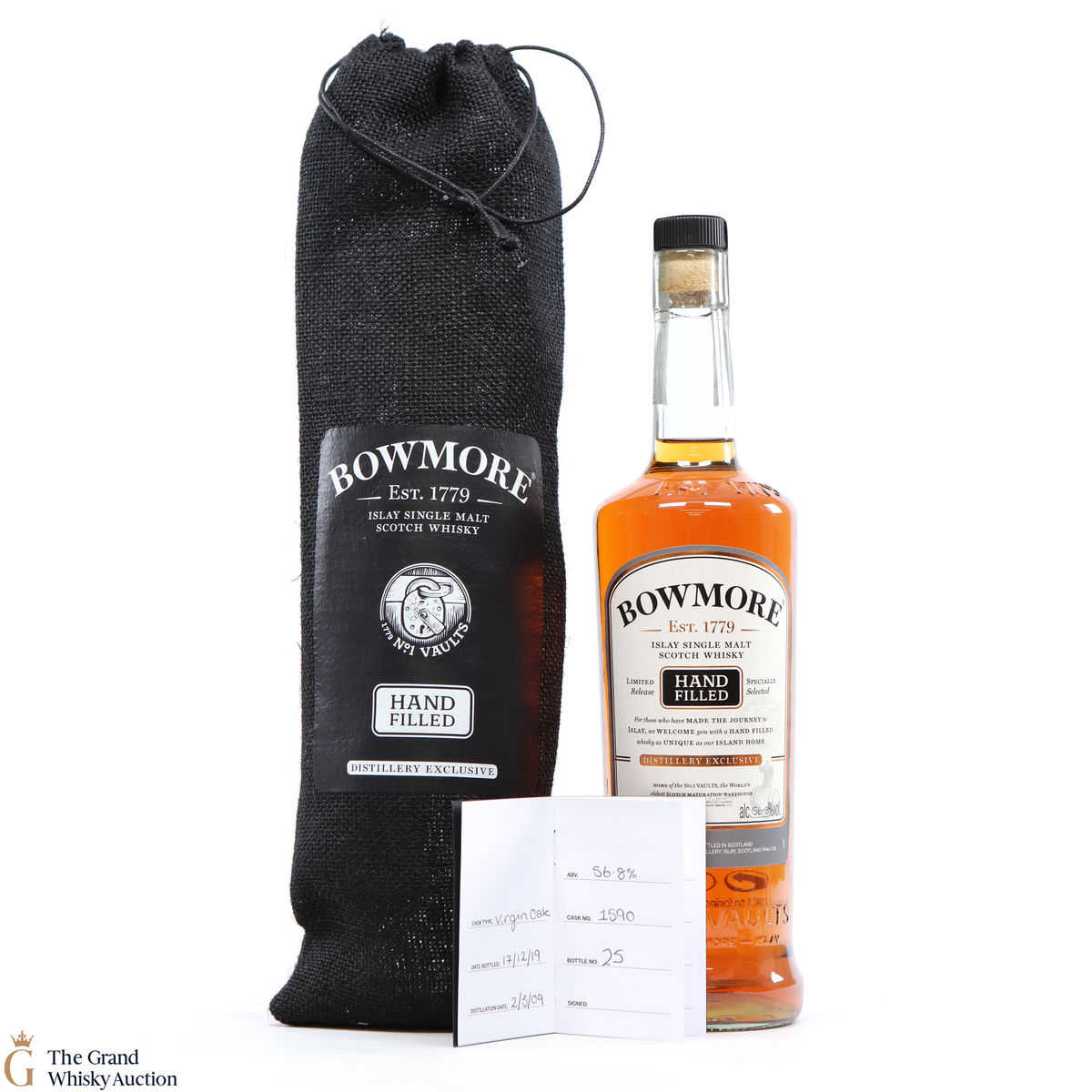 Bowmore - 10 Year Old - 2019 Hand Fill - Virgin Oak #1590