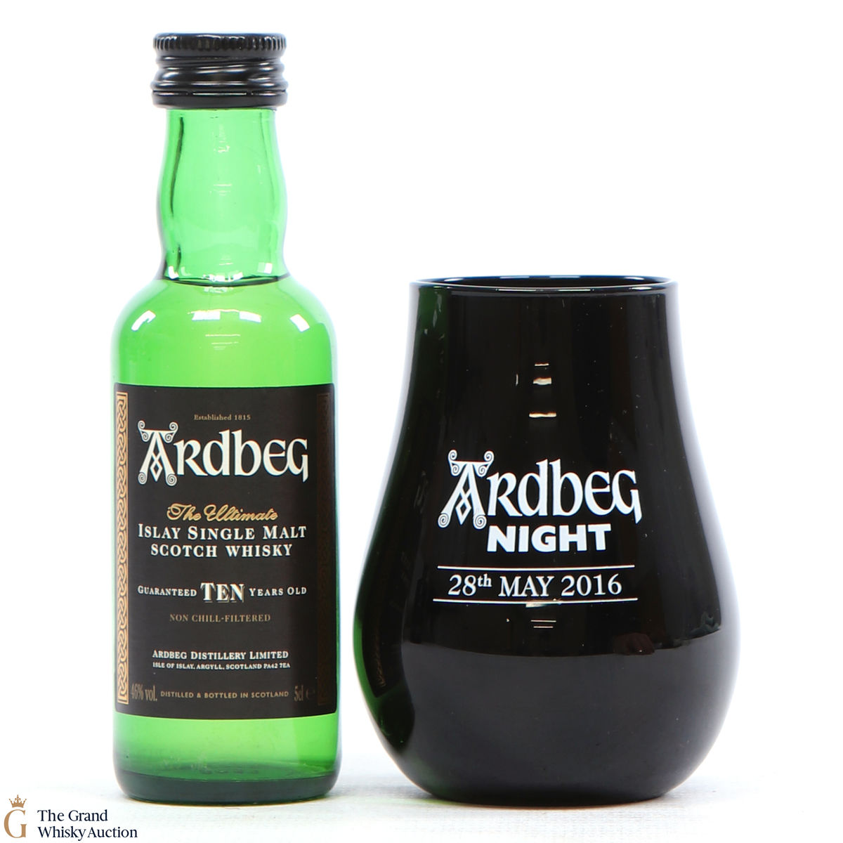 Ardbeg - 10 Year Old 5cl + Night Glass 2016