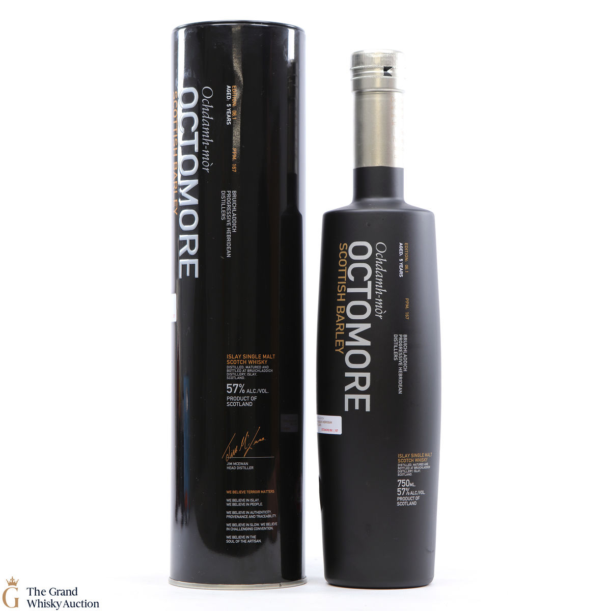 Bruichladdich - Octomore 06.1 - 5 Year Old - Scottish Barley