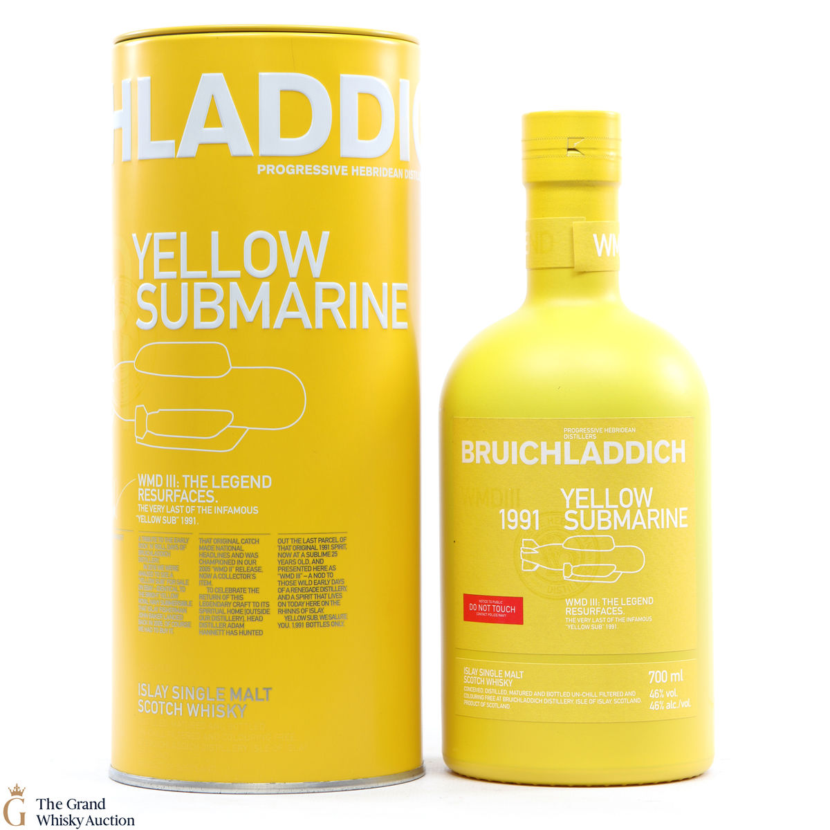 Bruichladdich - 25 Year Old (1991) - Yellow Submarine WMDIII - The Legend Resurfaces