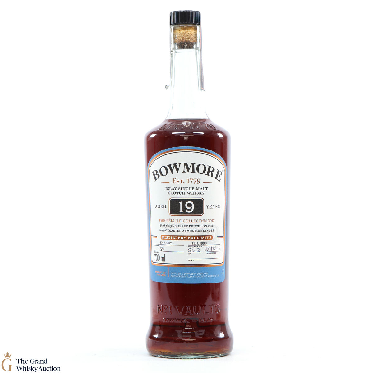 Bowmore - 19 Year Old 1998 Feis Ile 2017