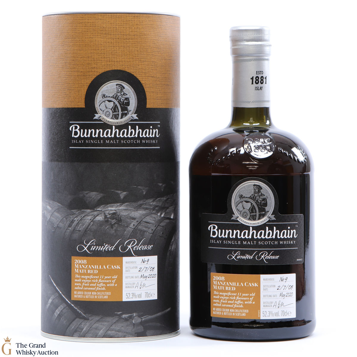 Bunnahabhain - 11 Year Old - 2008 Manzanilla Cask