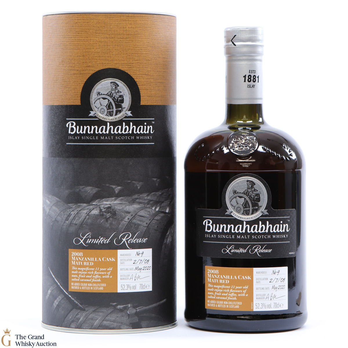 Bunnahabhain - 11 Year Old - 2008 Manzanilla Cask