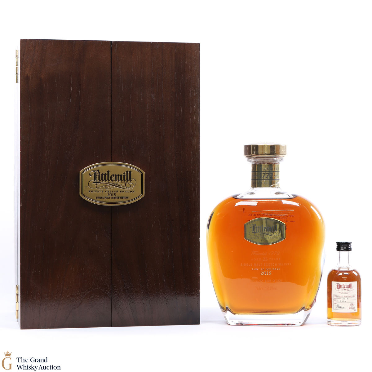 Littlemill - 25 Year Old Private Cellar Edition 2015 + Mini