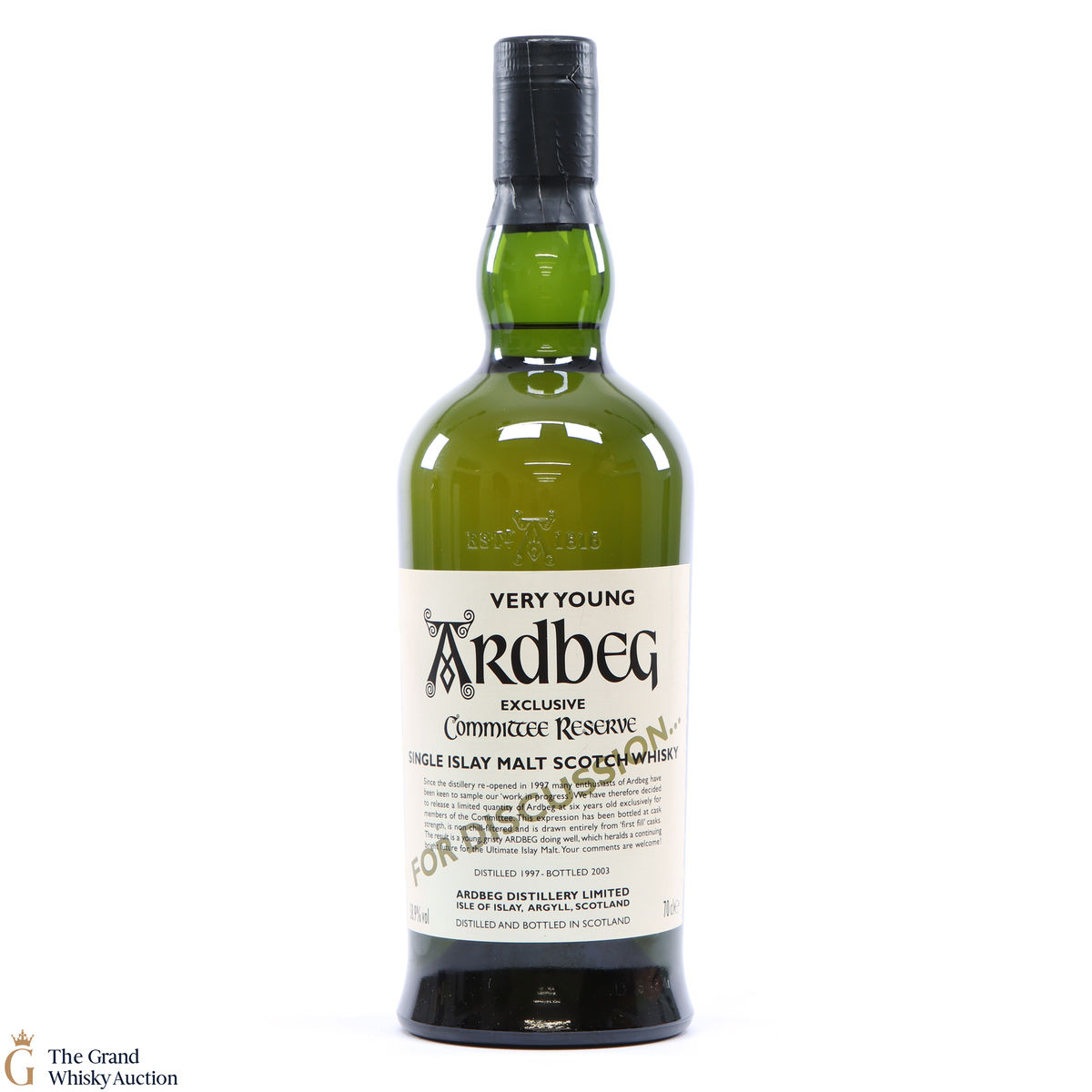 Ardbeg - Very Young 1997-2003 Committee Release