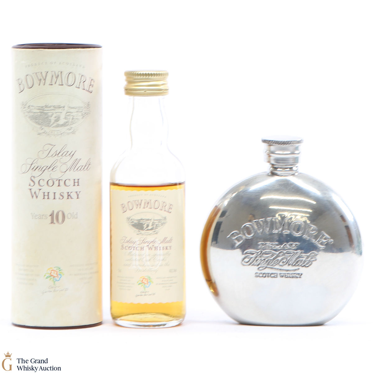 Bowmore - Garden Festival 88 5cl Mini + Hipflask