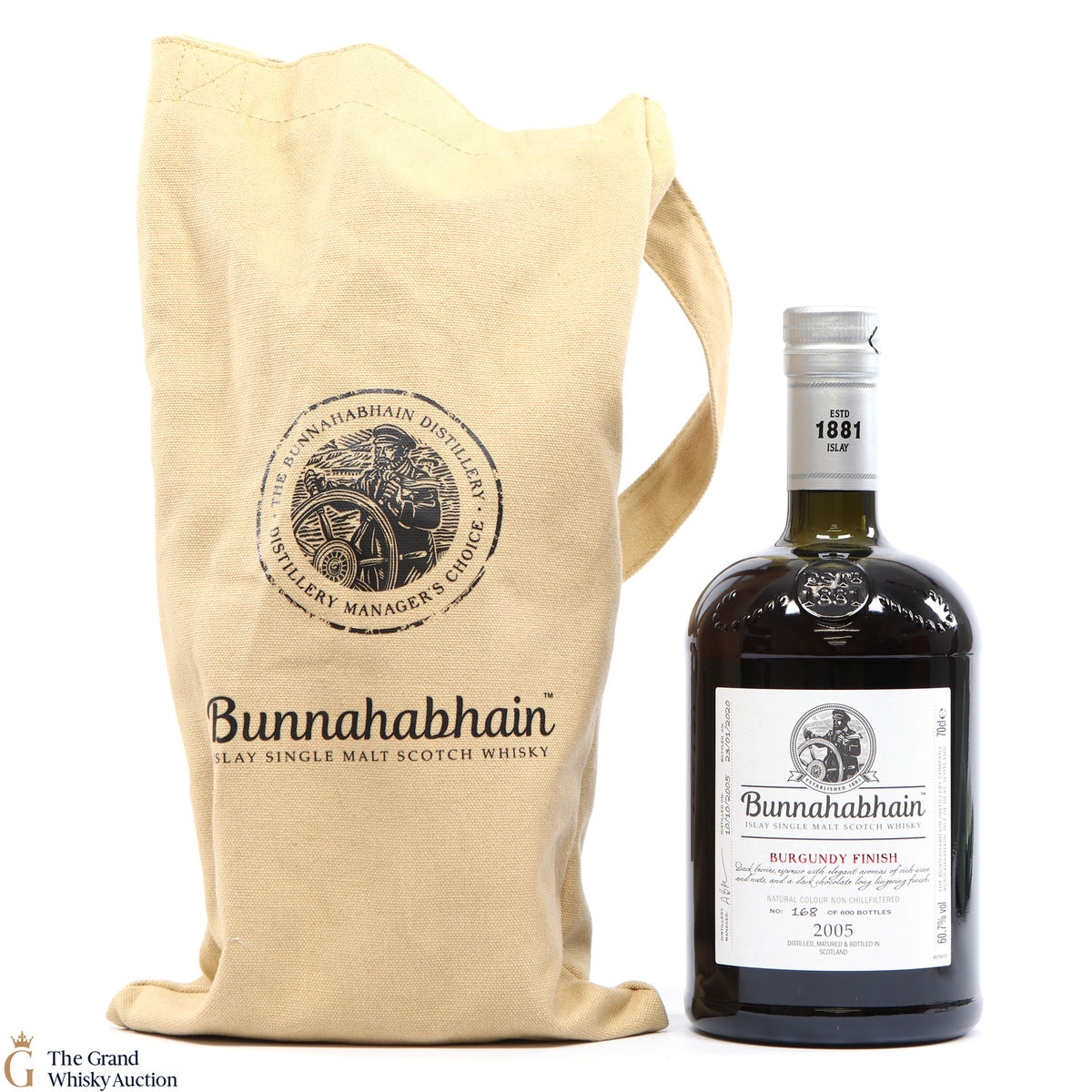 Bunnahabhain - 14 Year Old (2005) Burgundy Finish 