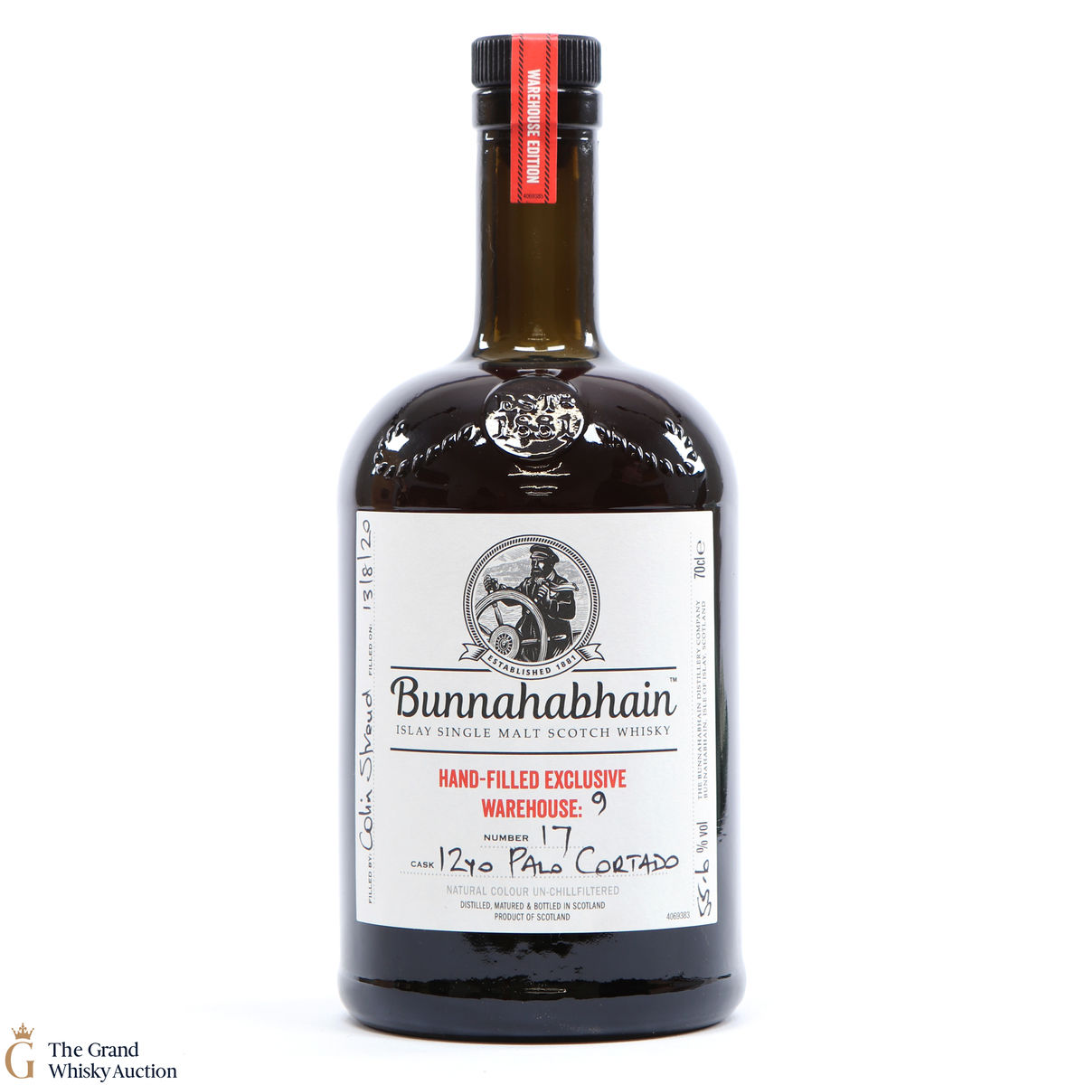 Bunnahabhain - 12 Year Old - Palo Cortado - Handfill 2020