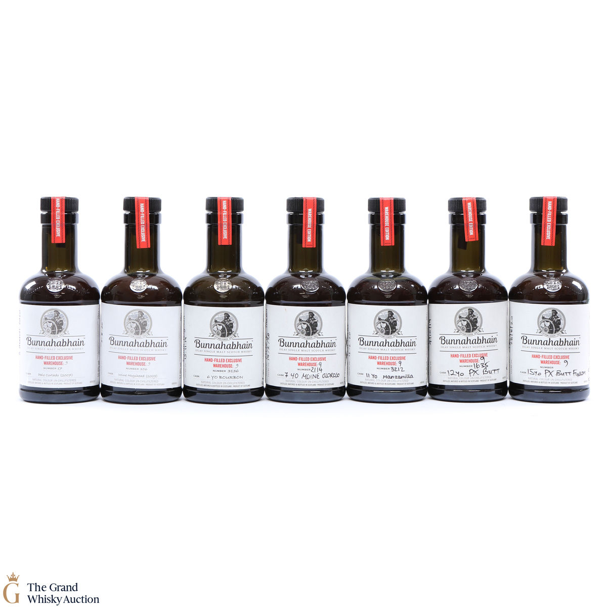 Bunnahabhain - 7 x 20cl Handfill Distillery Exclusive