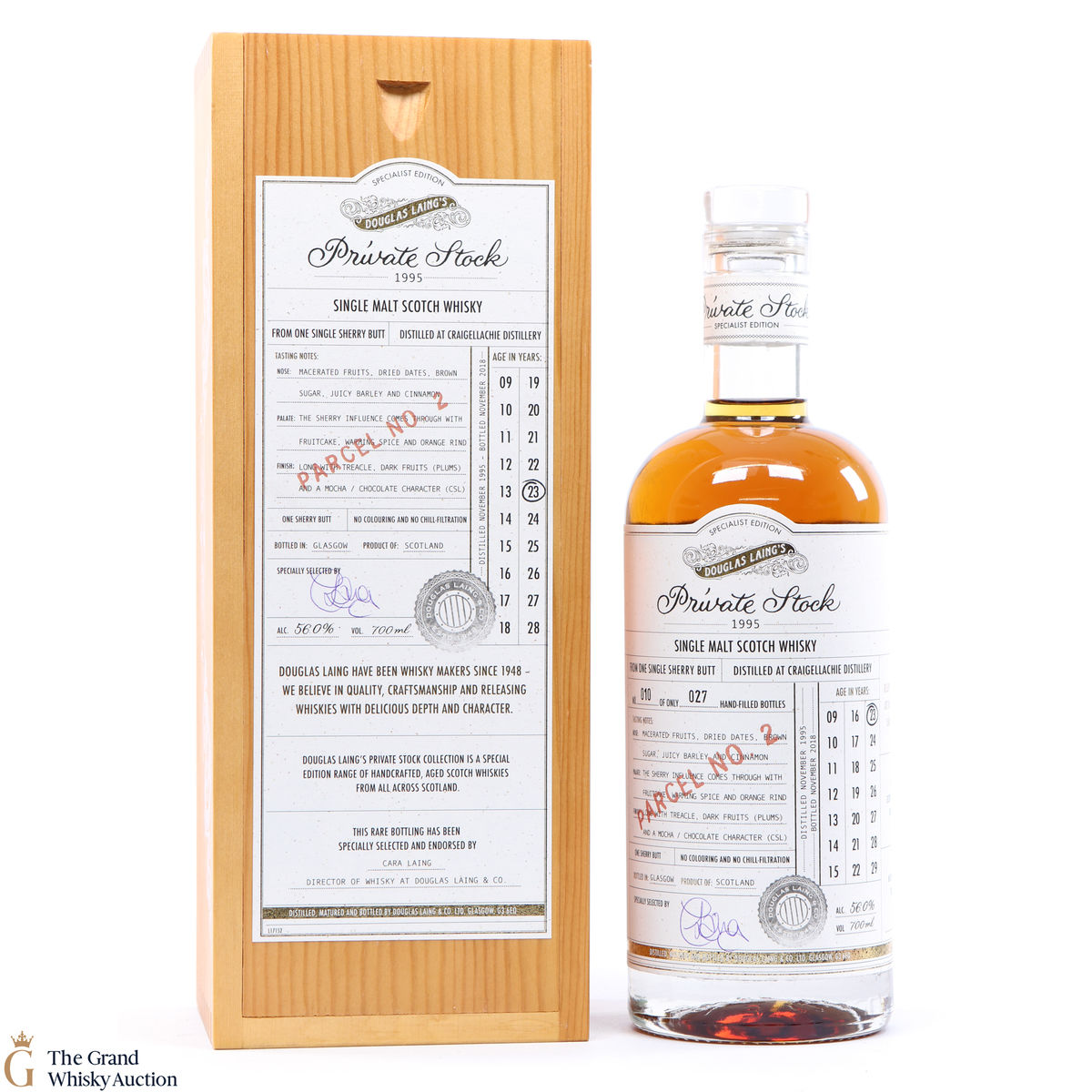 Craigellachie - 23 Year Old Private Stock 1995 Douglas Laing