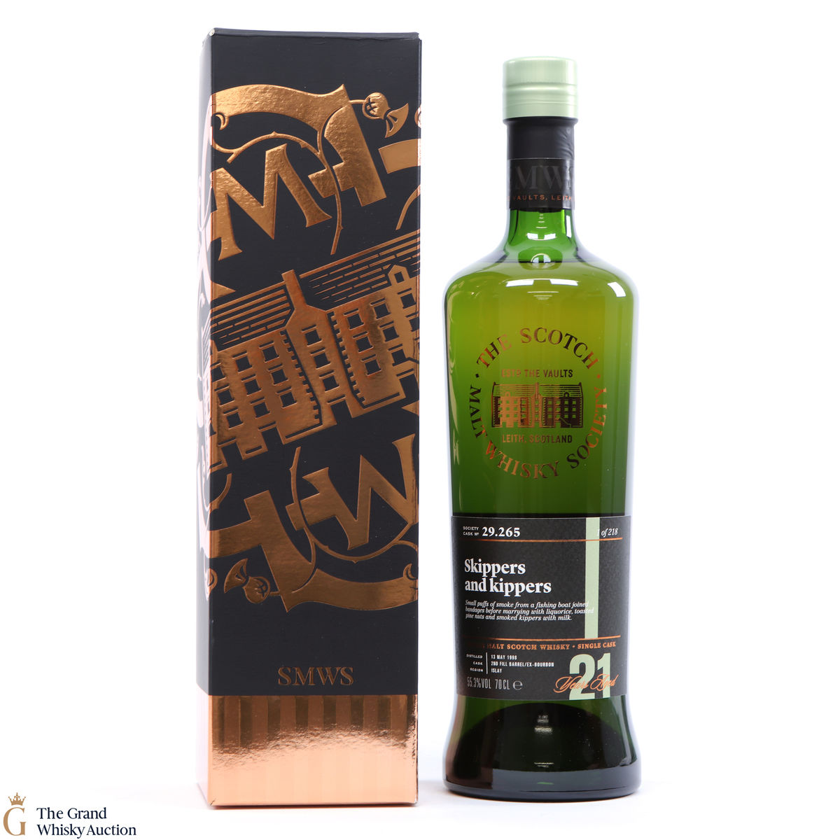 Laphroaig - 21 Year Old SMWS 29.265 Skippers and kippers