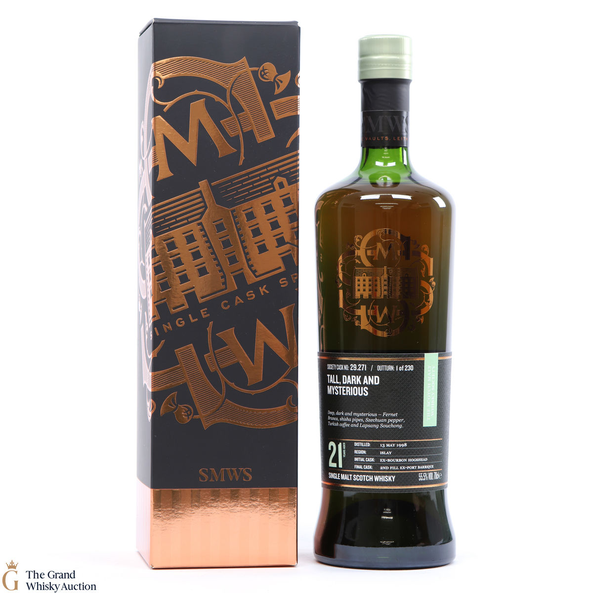 Laphroaig - 21 Year Old SMWS 29.271 Tall, Dark and Mysterious