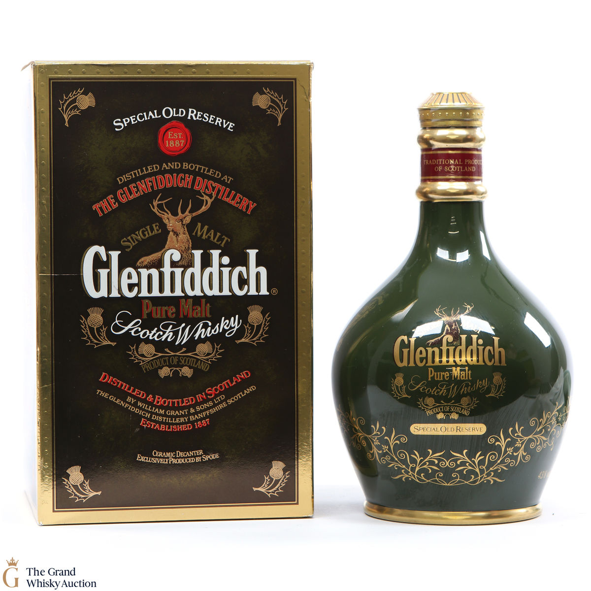 Glenfiddich - Special Old Reserve Decanter Pure Malt 1980s