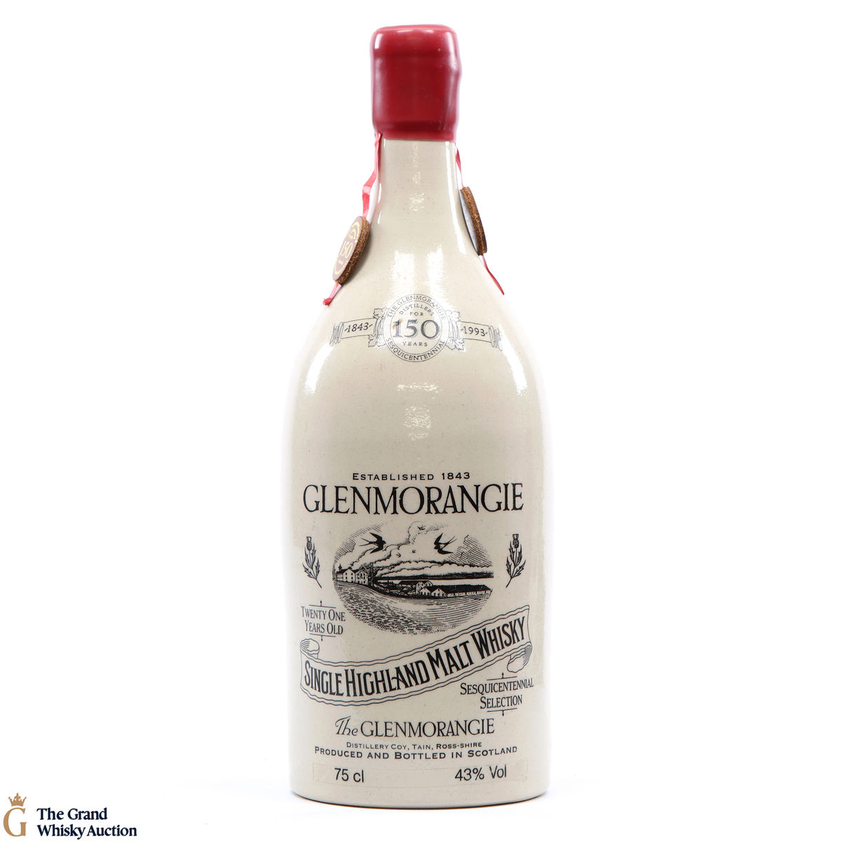 Glenmorangie - 21 Year Old (150th Anniversary) Ceramic Decanter