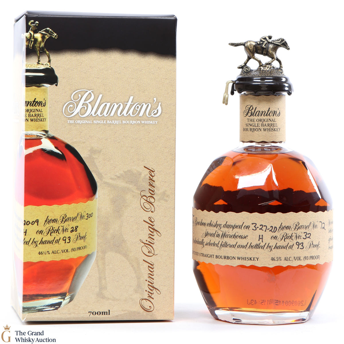 Blanton’s - Single Barrel Bourbon Original #72 93Proof