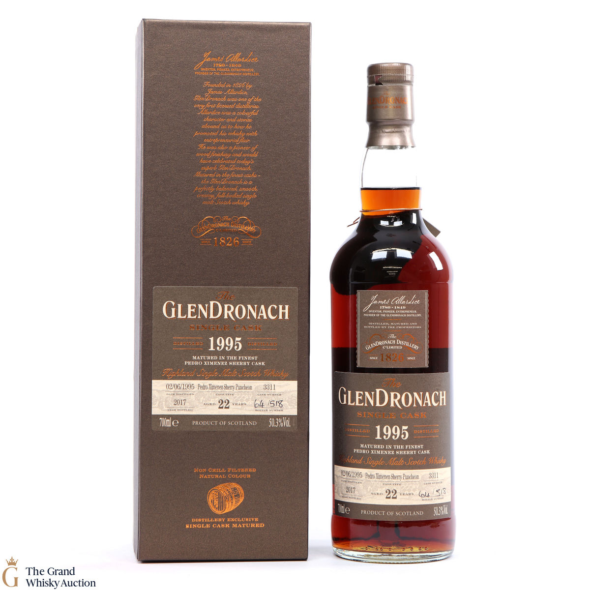GlenDronach - 22 Year Old - 1995 PX #3311