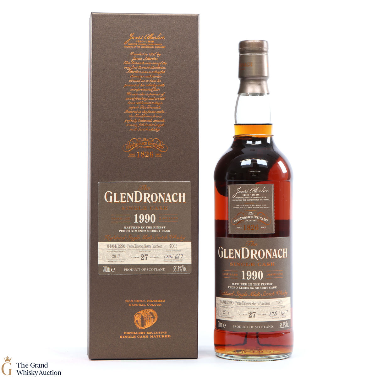 GlenDronach - 27 Year Old - 1990 PX #7003